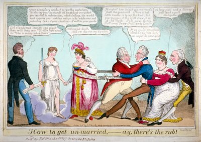 Comment se dé-marier, ah, voilà le problème!, 1820 - JL Marks