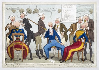 Illustrations phrénologiques, ou la science pratiquement développée, 1824 - J.L. Marks