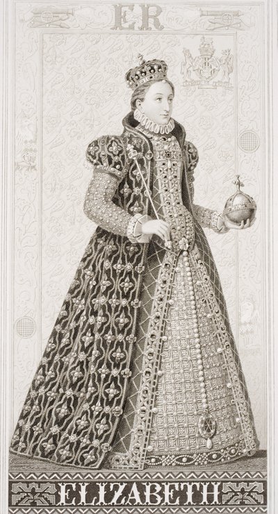 Reine Élisabeth I (1533-1603) de 
