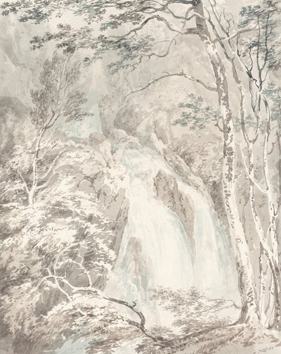 Une cascade, 1795-1796 - Joseph Mallord William Turner