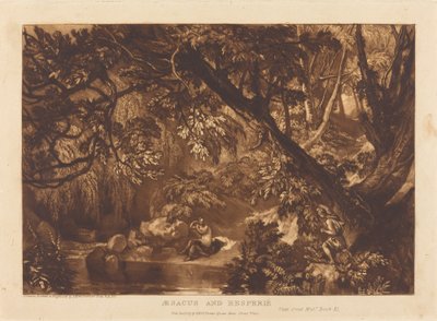 Aesacus et Hesperie - Joseph Mallord William Turner