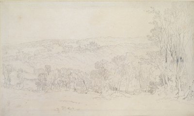 Vue lointaine du parc du château de Lowther - Joseph Mallord William Turner