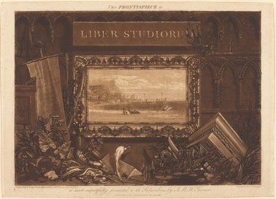 Frontispice, publié en 1812 - Joseph Mallord William Turner