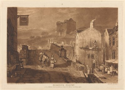 Morpeth, publié en 1809 - Joseph Mallord William Turner