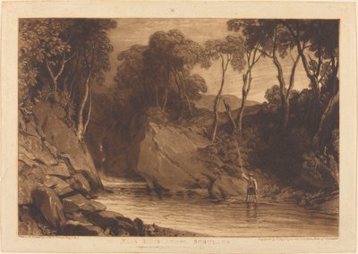 Près de Blair Athol, publié en 1811 - Joseph Mallord William Turner