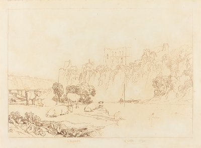 Rivière Wye, publié en 1812 - Joseph Mallord William Turner