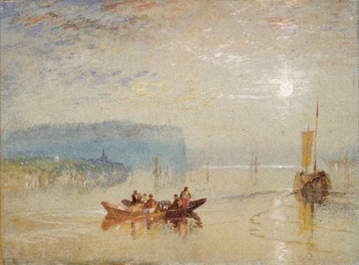 Scène sur la Loire, près des Coteaux de Mauves, c. 1830 - Joseph Mallord William Turner