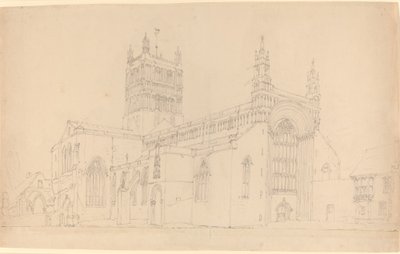 Abbaye de Tewkesbury - Joseph Mallord William Turner