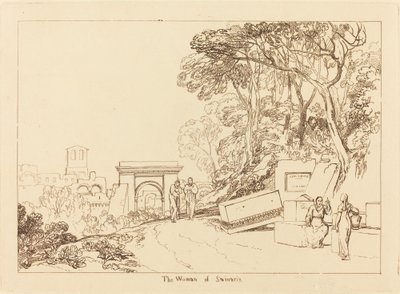 La femme de Samarie, publié en 1819 - Joseph Mallord William Turner