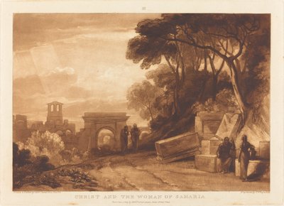 La femme de Samarie, publié en 1819 - Joseph Mallord William Turner