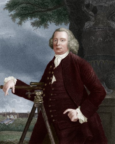 James Brindley, ingénieur civil anglais et constructeur de canaux, 1836 - JT Wedgwood