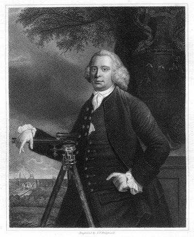 James Brindley, ingénieur civil anglais et constructeur de canaux du 18e siècle, 1836 - JT Wedgwood