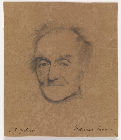 Portrait du peintre J.L. Lund - J.V. Gertner