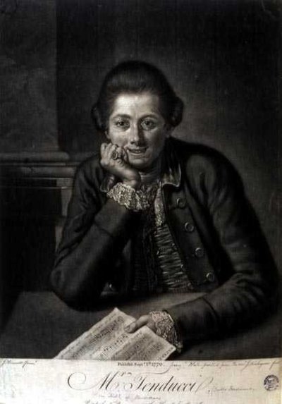 Mr Tenducci, gravé par John Finlayson - J. (after) Bruscett