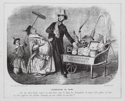 Exportation vers la Chine - J. (after) Platier