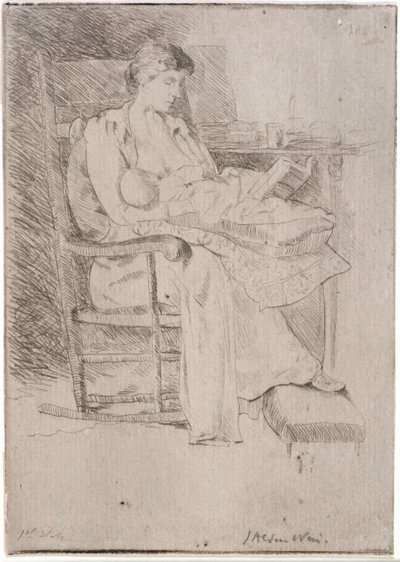Mère et enfant n° 2 - J. Alden Weir