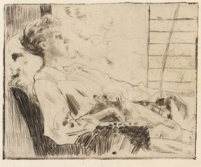Sur la Piazza - J. Alden Weir