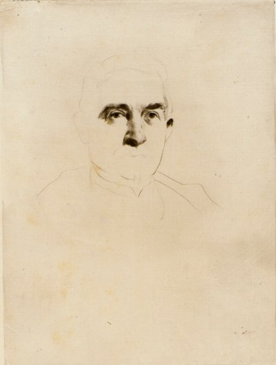 Portrait du colonel H.C. Weir (Agricola) - J. Alden Weir