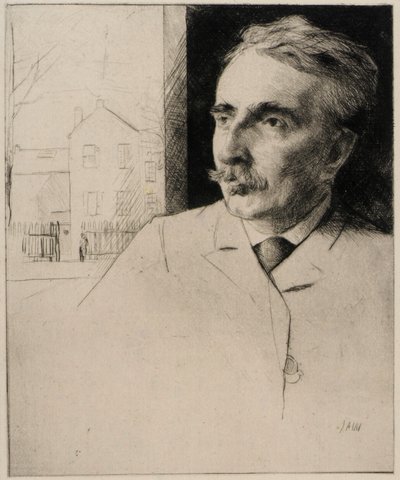 Portrait de John F. Weir - J. Alden Weir
