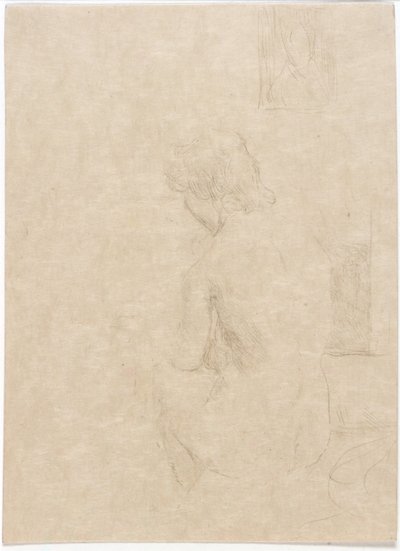 Modèle assis - J. Alden Weir