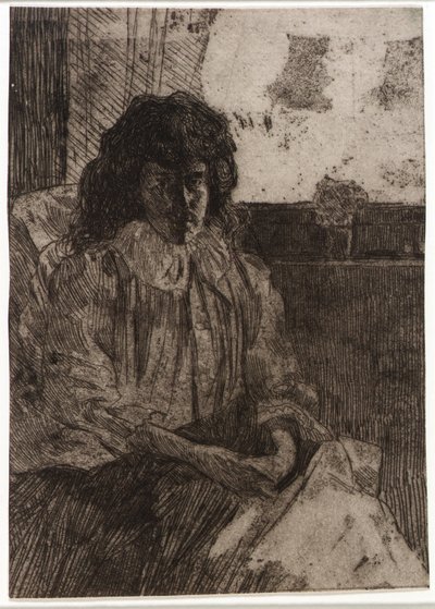 Croquis à la fenêtre n°2 - J. Alden Weir