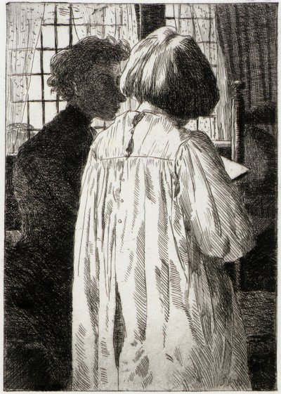 La leçon - J. Alden Weir