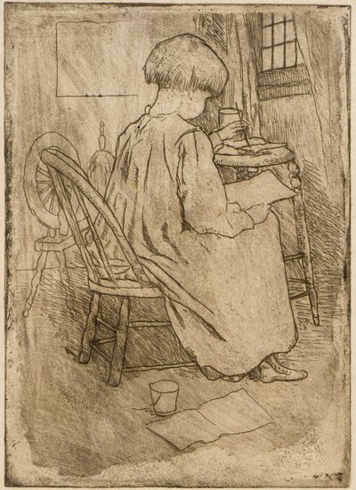 Le petit artiste - J. Alden Weir