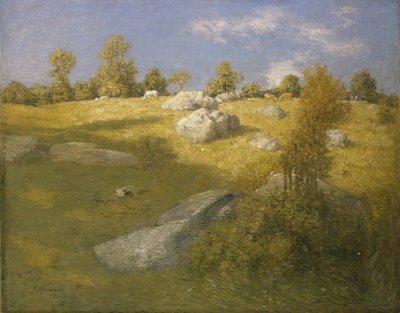 Pâturage des hautes terres - J. Alden Weir