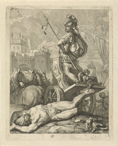 Achille avec le corps d