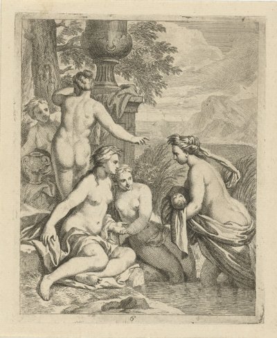 Thétis retourne chez ses nymphes aquatiques - J. Alexander Janssens