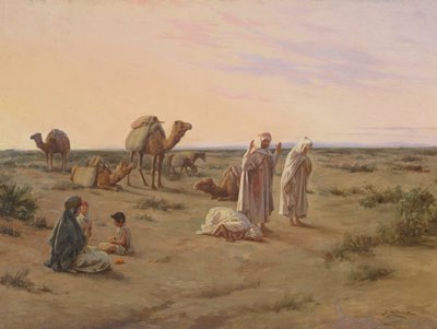 Prier dans le désert - J. Alsina