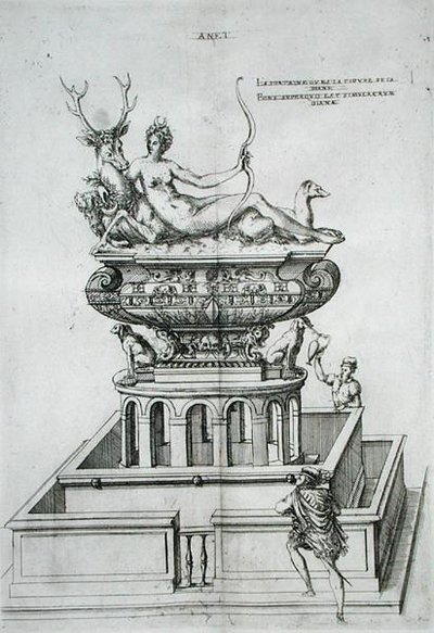 Conception de fontaine, de 