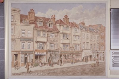 Vue des numéros 140-156 du côté ouest de Borough High Street, 1888 - J. Appleton