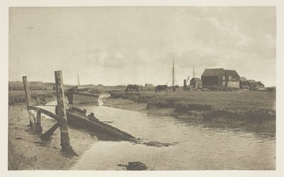 Une rivière de marée, côte est - J. B. B. Wellington
