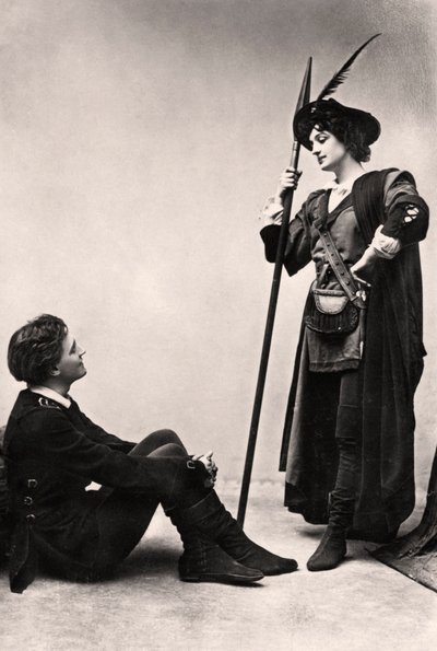 Lilian Braithwaite 1873-1948 et Henry Ainley 1875-1945, 1907 - J. Beagles and Co.