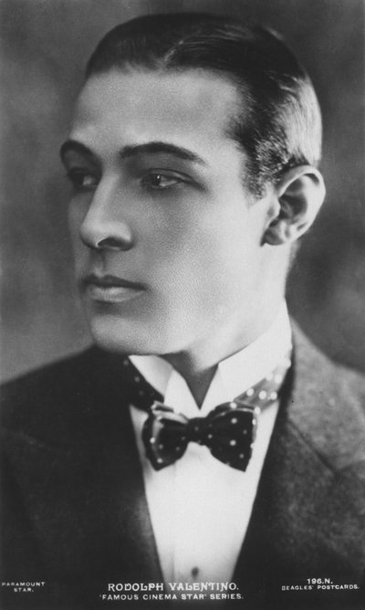 Rudolph Valentino 1895-1926, acteur italien, connu simplement sous le nom de Valentino - J. Beagles and Co.