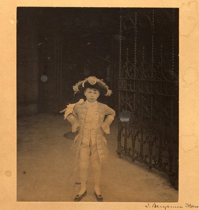 Edward Cavendish en page lors du couronnement d