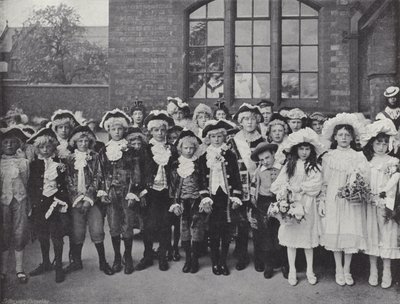 Festival du 1er mai de Knutsford, les enfants - J. Benjamin Stone