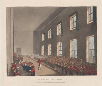 Collège militaire, Chelsea, 1er janvier 1810 - J. Bluck