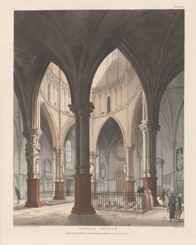Église du Temple, 1er septembre 1809 - J. Bluck