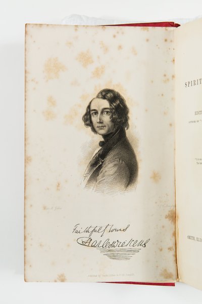 Gravure de Charles Dickens dans A New Spirit of the Age 1844 - J. C. Armytage