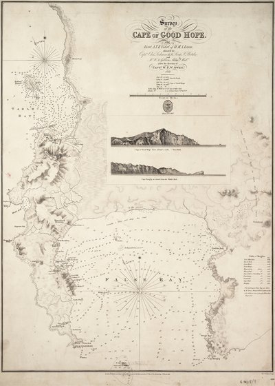 Carte du Cap de Bonne-Espérance - J. & C. Walker