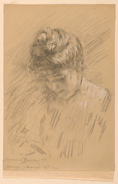 Marie - J. Carroll Beckwith