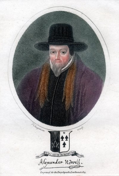 Alexander Nowell, ecclésiastique et théologien anglais, 1819 - J. Chapman