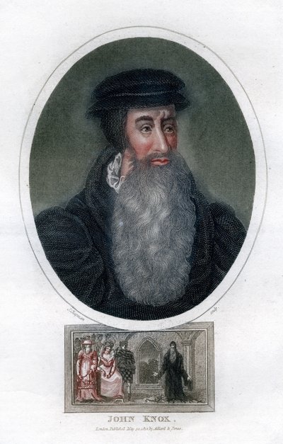 John Knox, réformateur religieux écossais, 1812 - J. Chapman