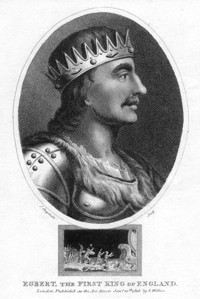 Roi Egbert de Wessex, premier roi de toute l