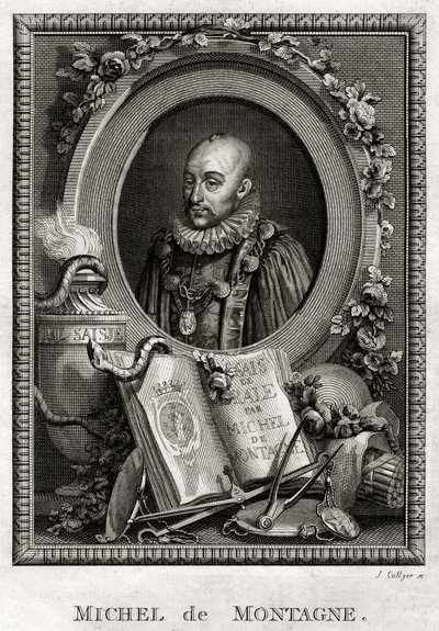 Michel de Montaigne, 1775 - J. Collyer