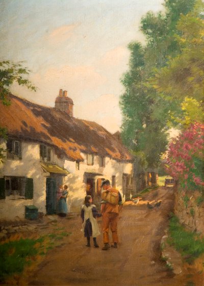 Retour à la maison (Dashpers Lane, Brixham, Devon) - J. Cooke