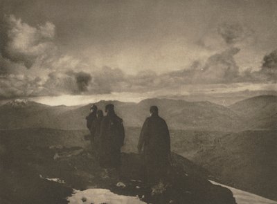 Les montagnes sombres - J. Craig Annan