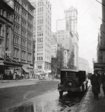 Broadway et le Times Building, New York, États-Unis, 20e siècle - J. Dearden Holmes